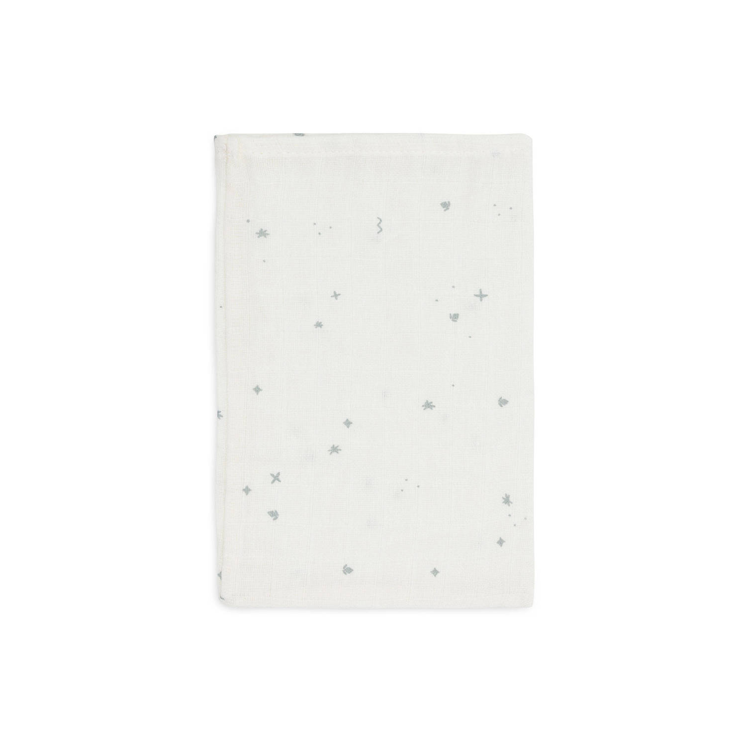 Jollein hydrofiel washandje set van 3 Twinkling Sea Green