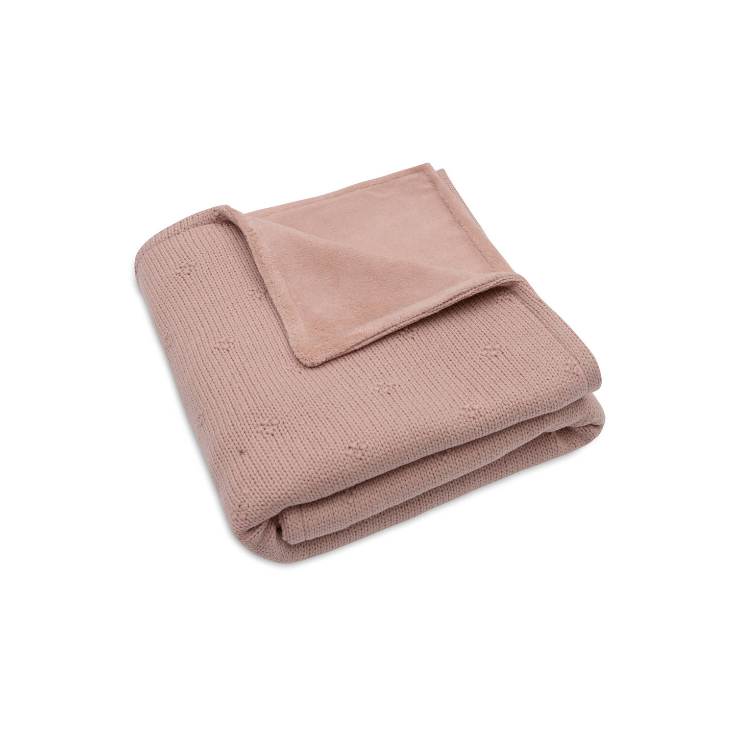 Jollein wiegdeken Cosy Knit Wild Rose Velvet