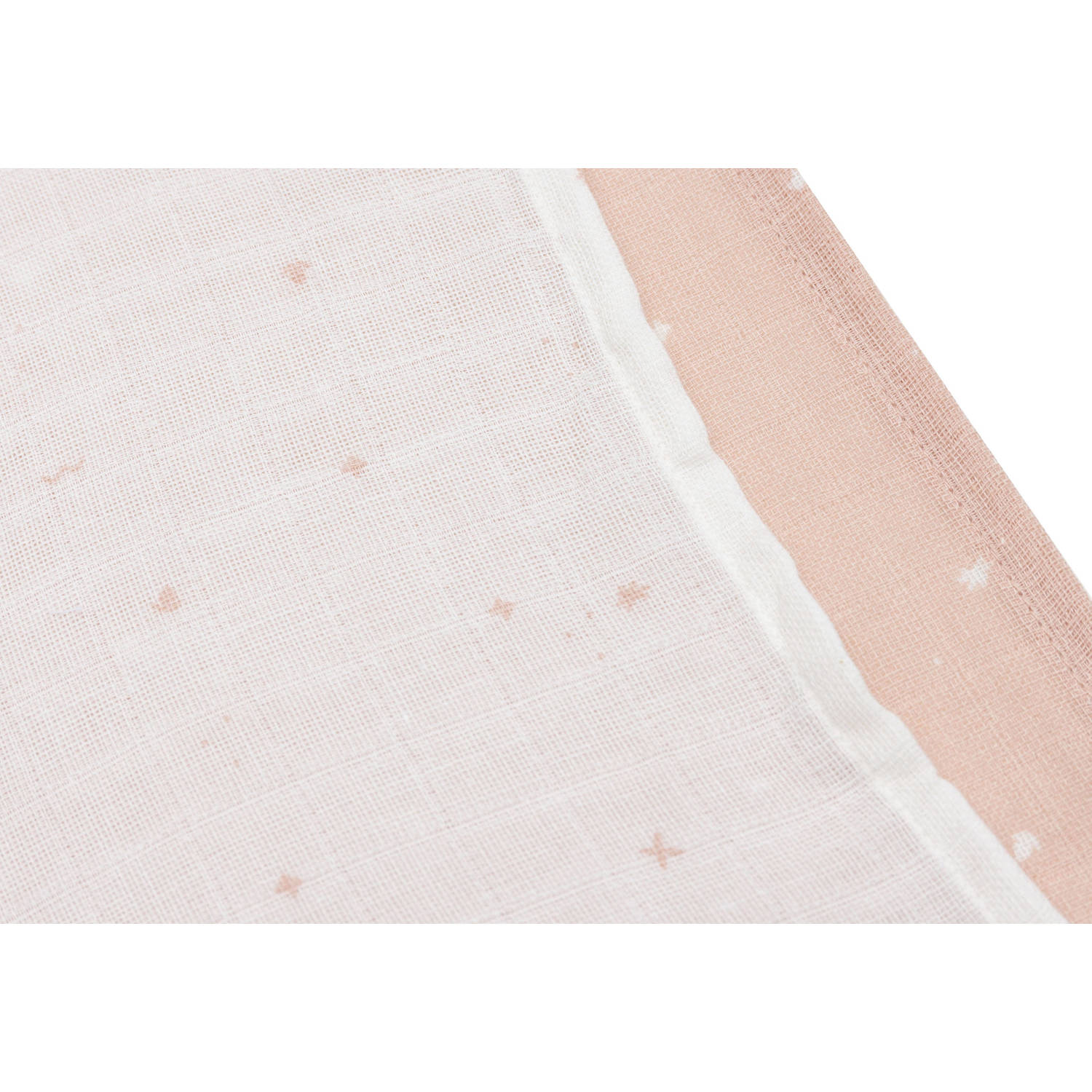 Jollein hydrofiele doek small Twinkling Wild Rose set van 3