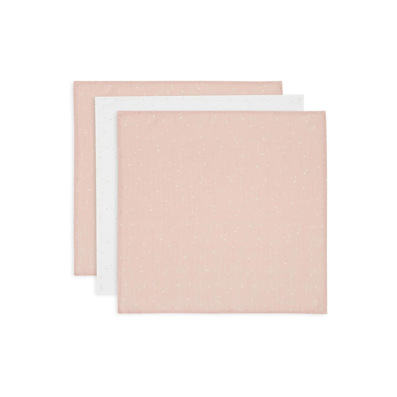 Jollein bandana slab Twinkling - set van 2 Wild Rose Jollein bandana slab Twinkling - set van 2 Wild Rose