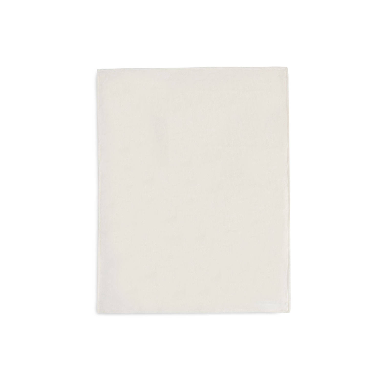 Jollein ledikant deken Cosy Knit Ivory Velvet