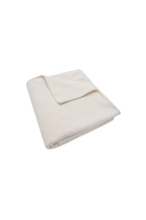 ledikant deken Cosy Knit - Ivory/Velvet