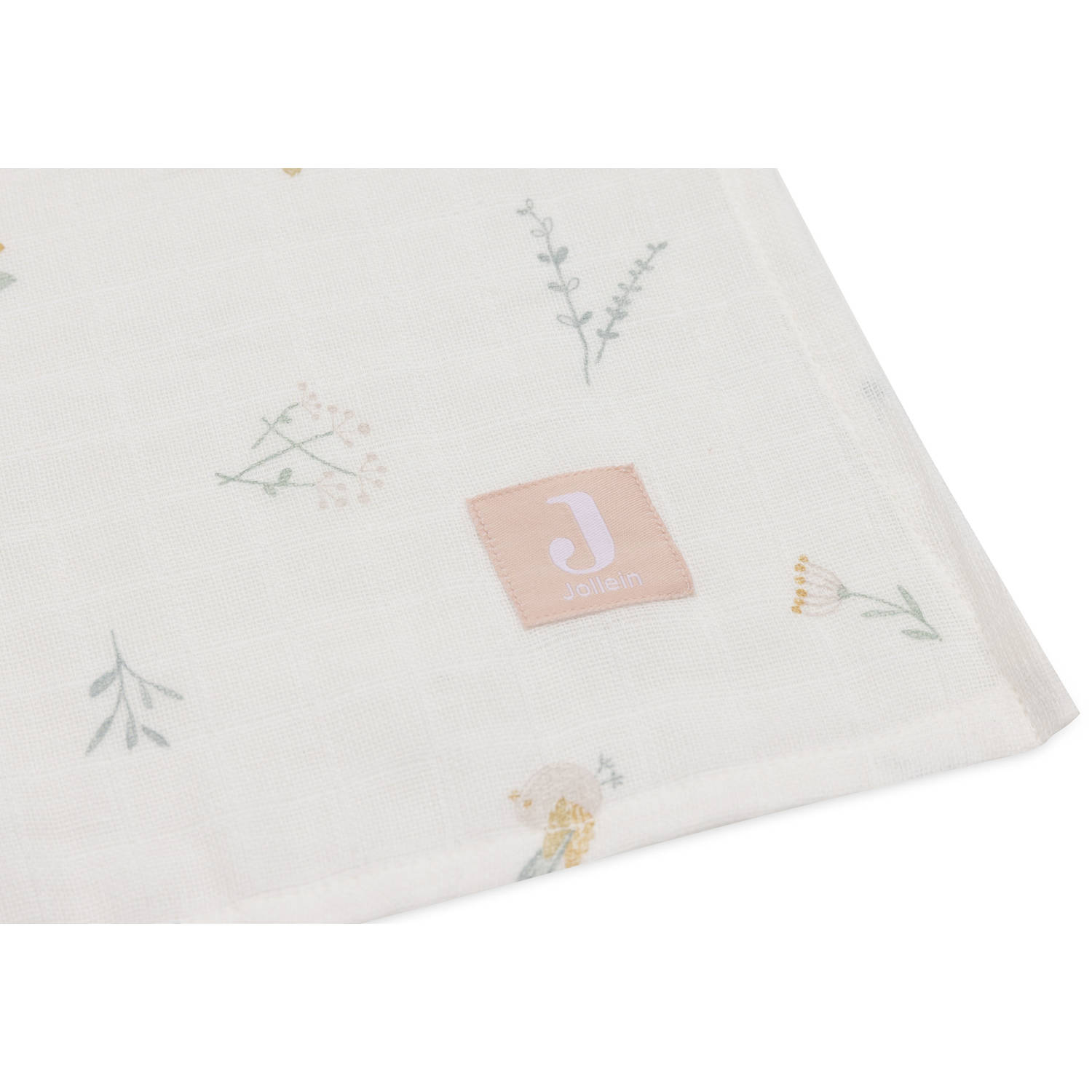 Jollein hydrofiele doek 115x115cm Lovely Birds set van 2