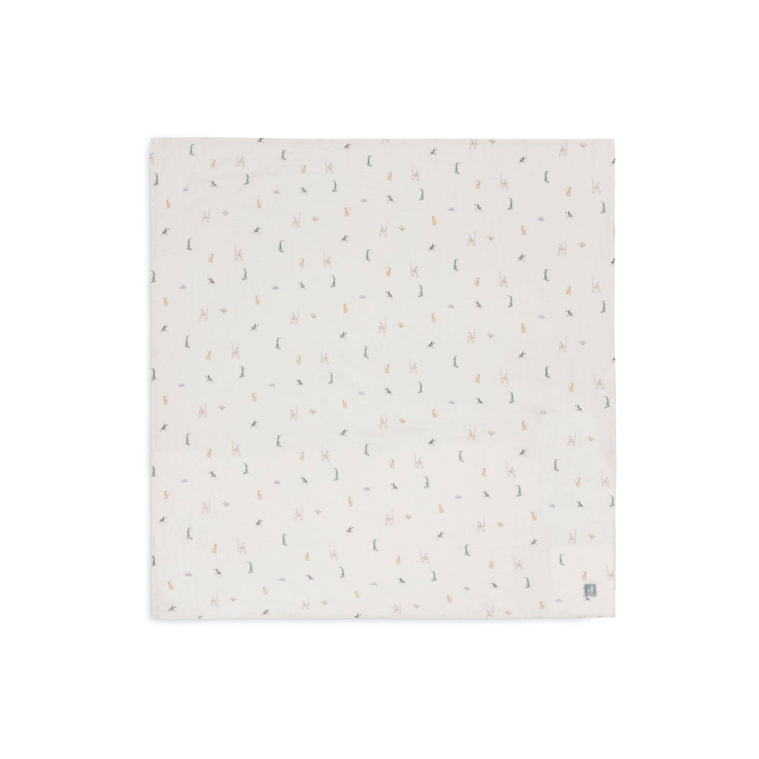 Jollein hydrofiele doek 115x115cm Jungle Jambo set van 2