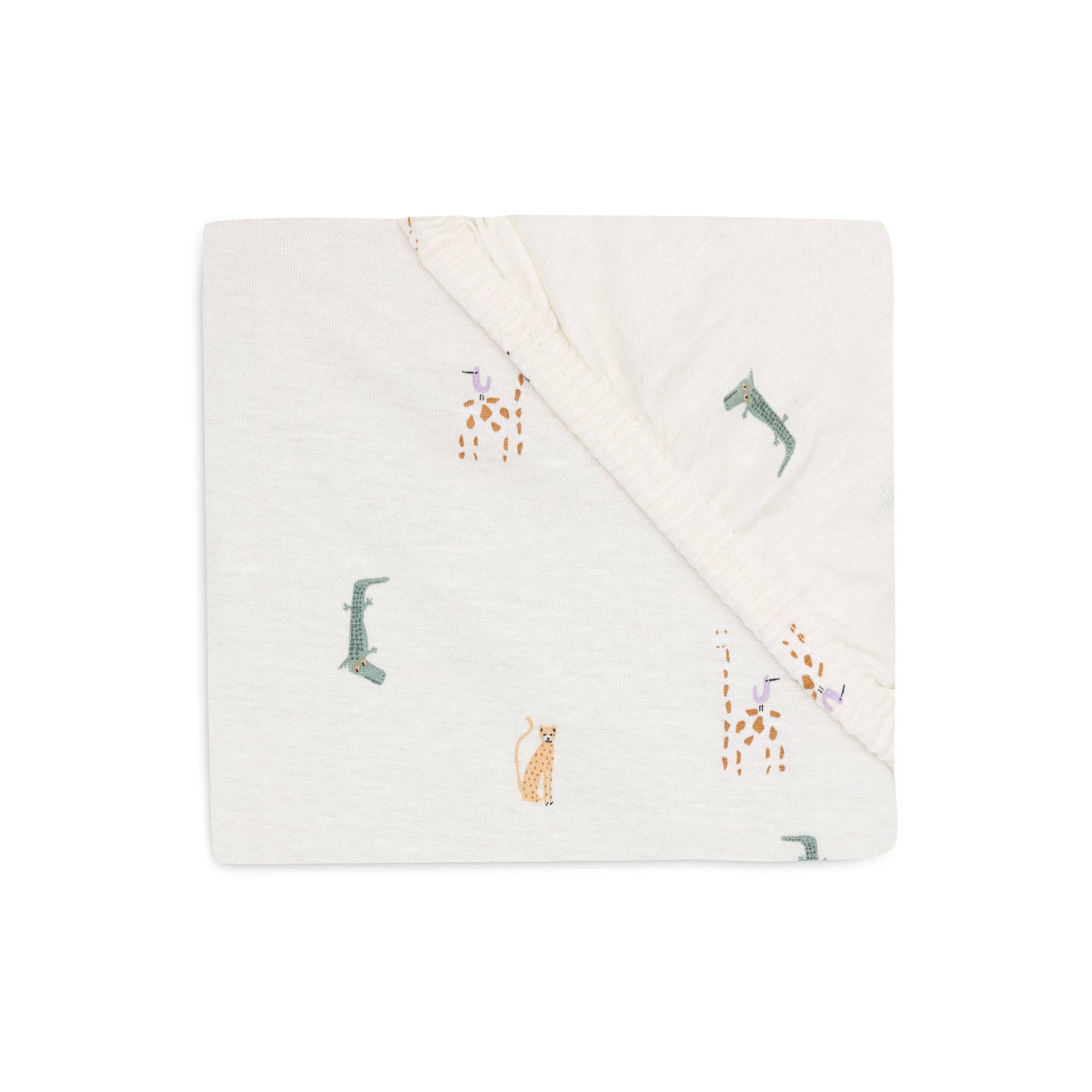 Jollein jersey wieg hoeslaken Jungle Jambo