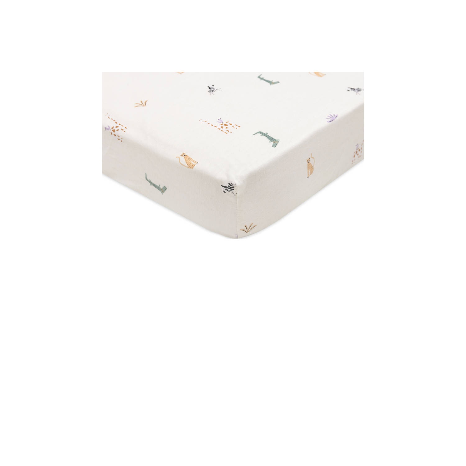 Jollein jersey wieg hoeslaken Jungle Jambo