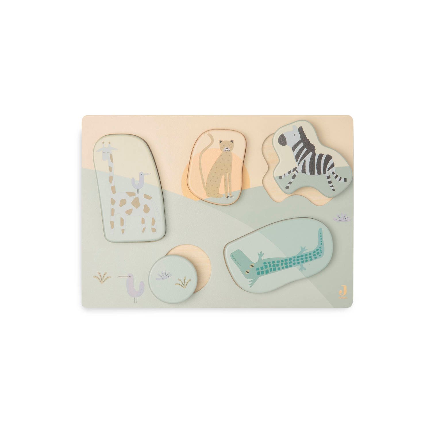Jollein houten puzzel Jungle Jambo