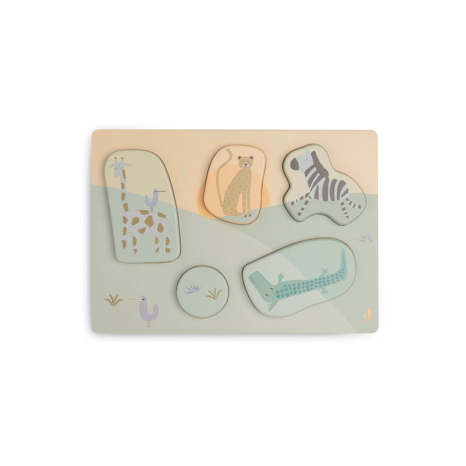 Jollein houten puzzel Jungle Jambo
