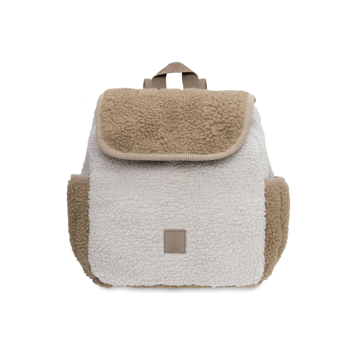 Jollein rugtasje Colourblock Naturel