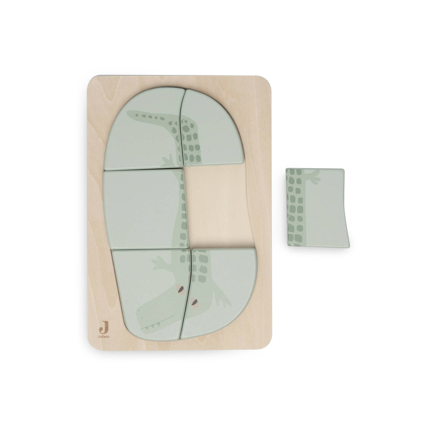 Jollein houten puzzel Jungle Jambo Croco