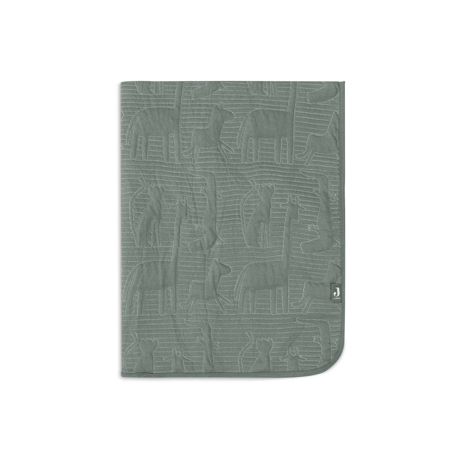 Jollein reversible wiegdeken Jungle Jambo Ash Green Laurel