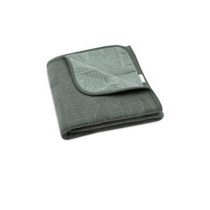 reversible wiegdeken Jungle Jambo - Ash Green/Laurel
