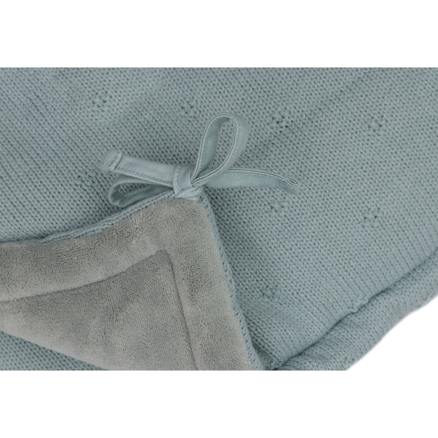 Jollein boxbumper Cosy Knit Sea Green
