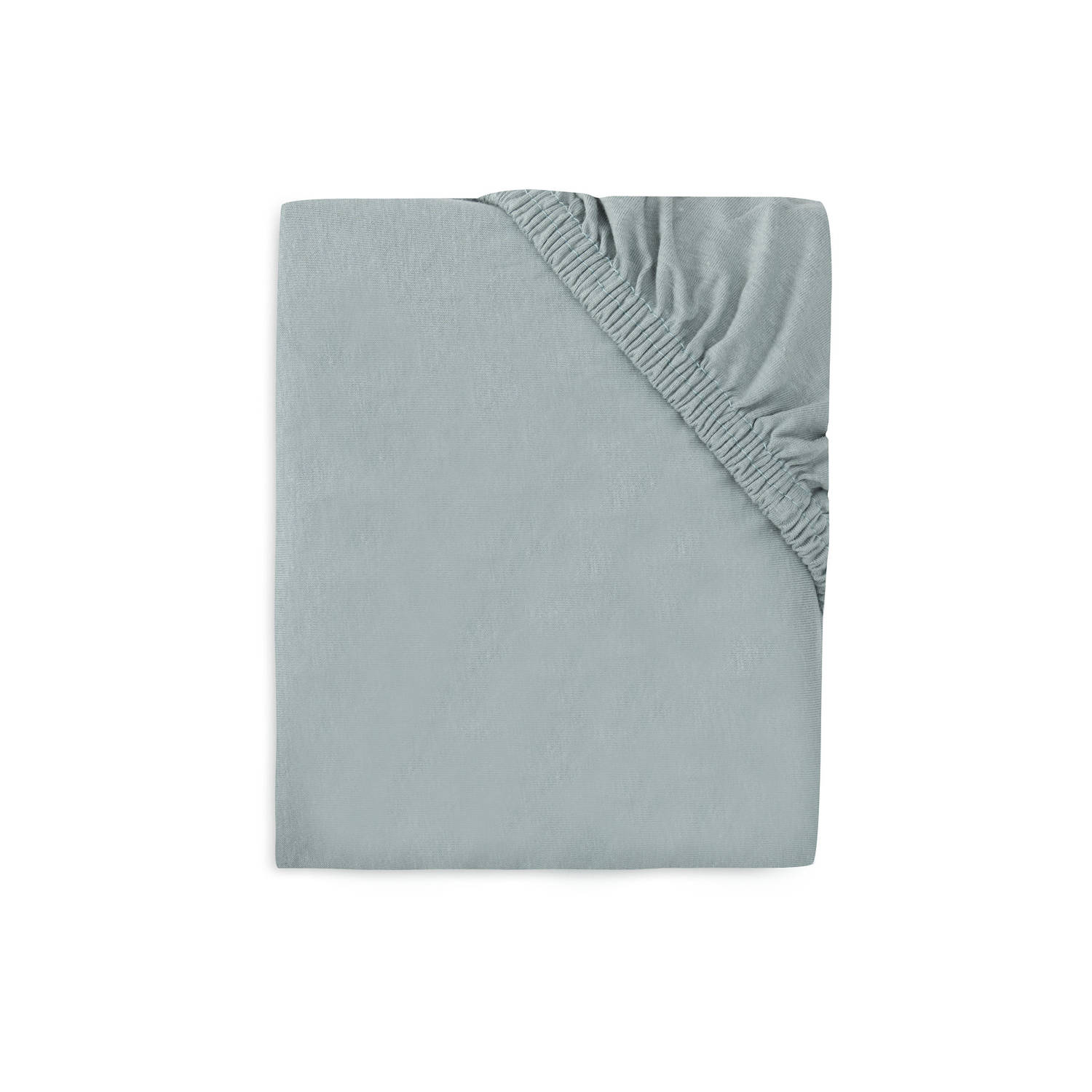 Jollein jersey ledikant hoeslaken Sea Green
