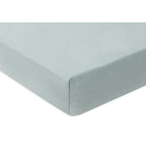 jersey ledikant hoeslaken Sea Green