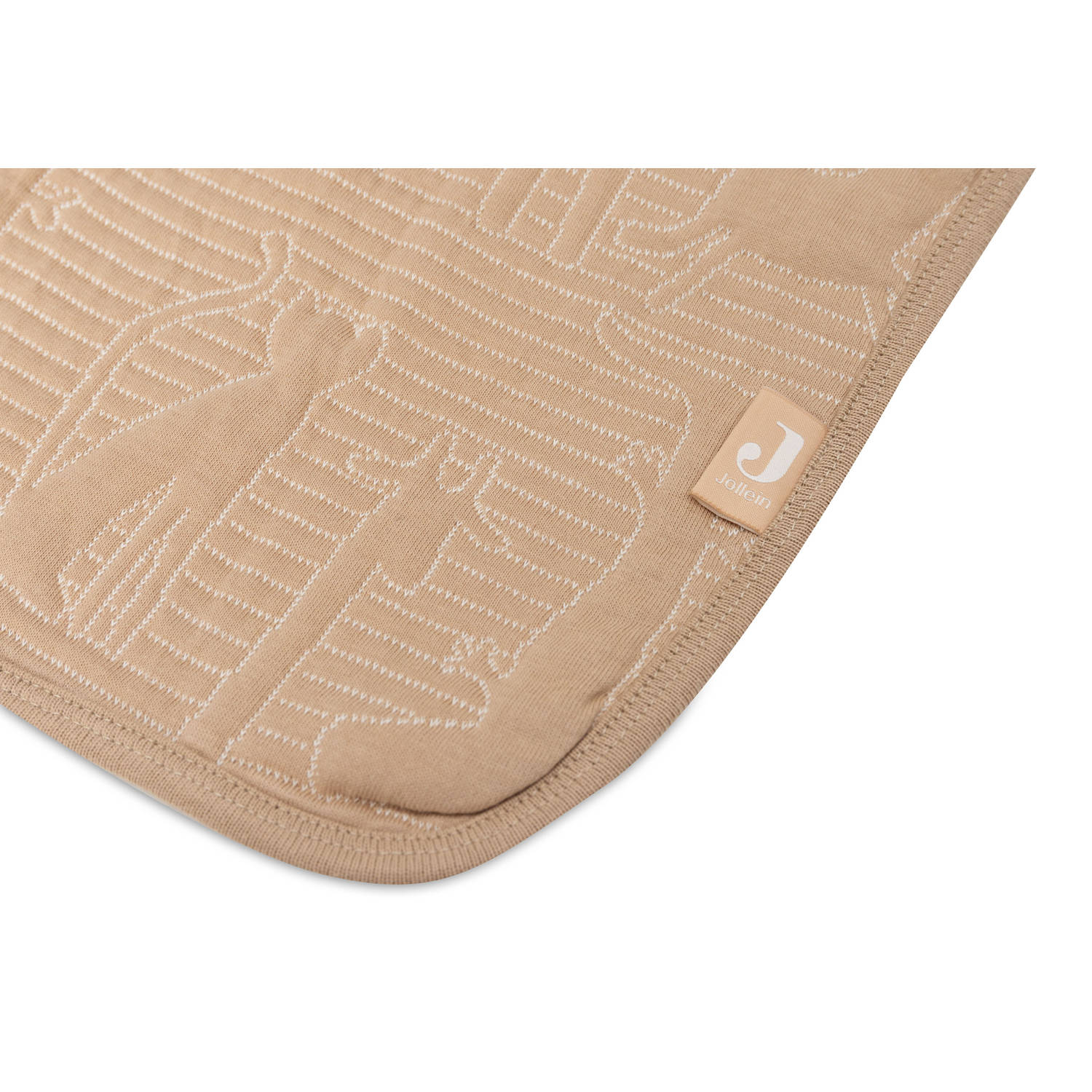 Jollein reversible wiegdeken Jungle Jambo Biscuit Oatmeal