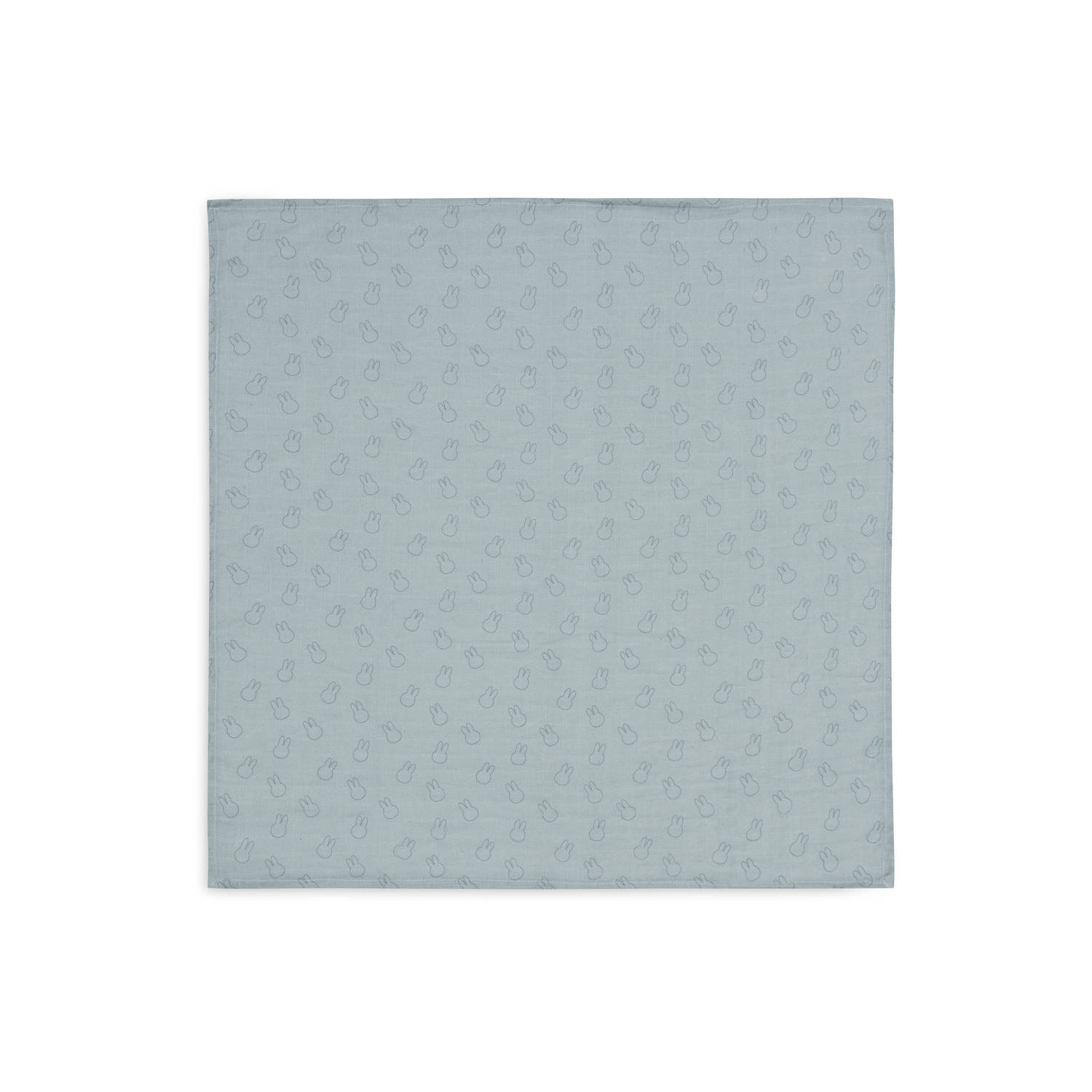 Jollein hydrofiele doek small Miffy Silhouettes set van 3 Sea Green