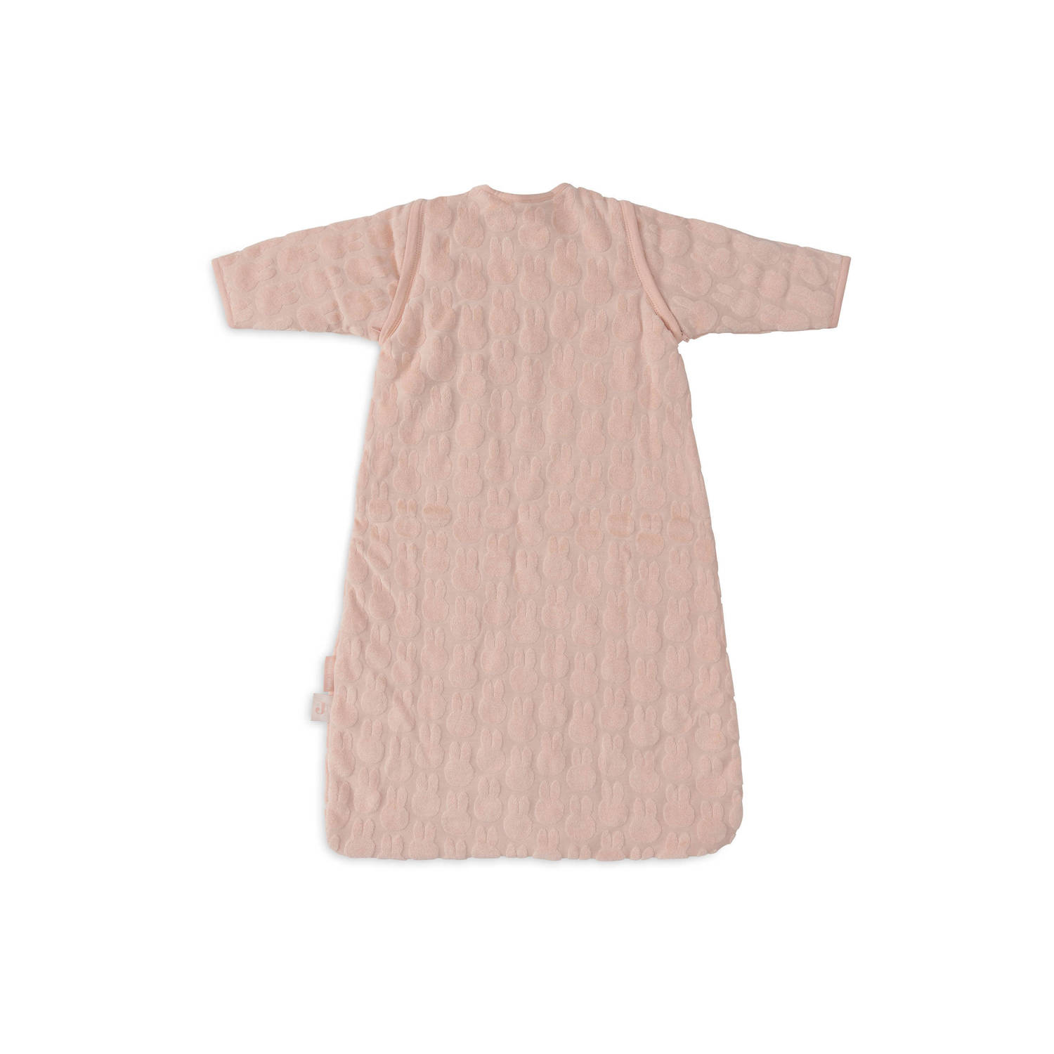 Jollein slaapzak met afritsbare mouw Miffy Jacquard Wild Rose