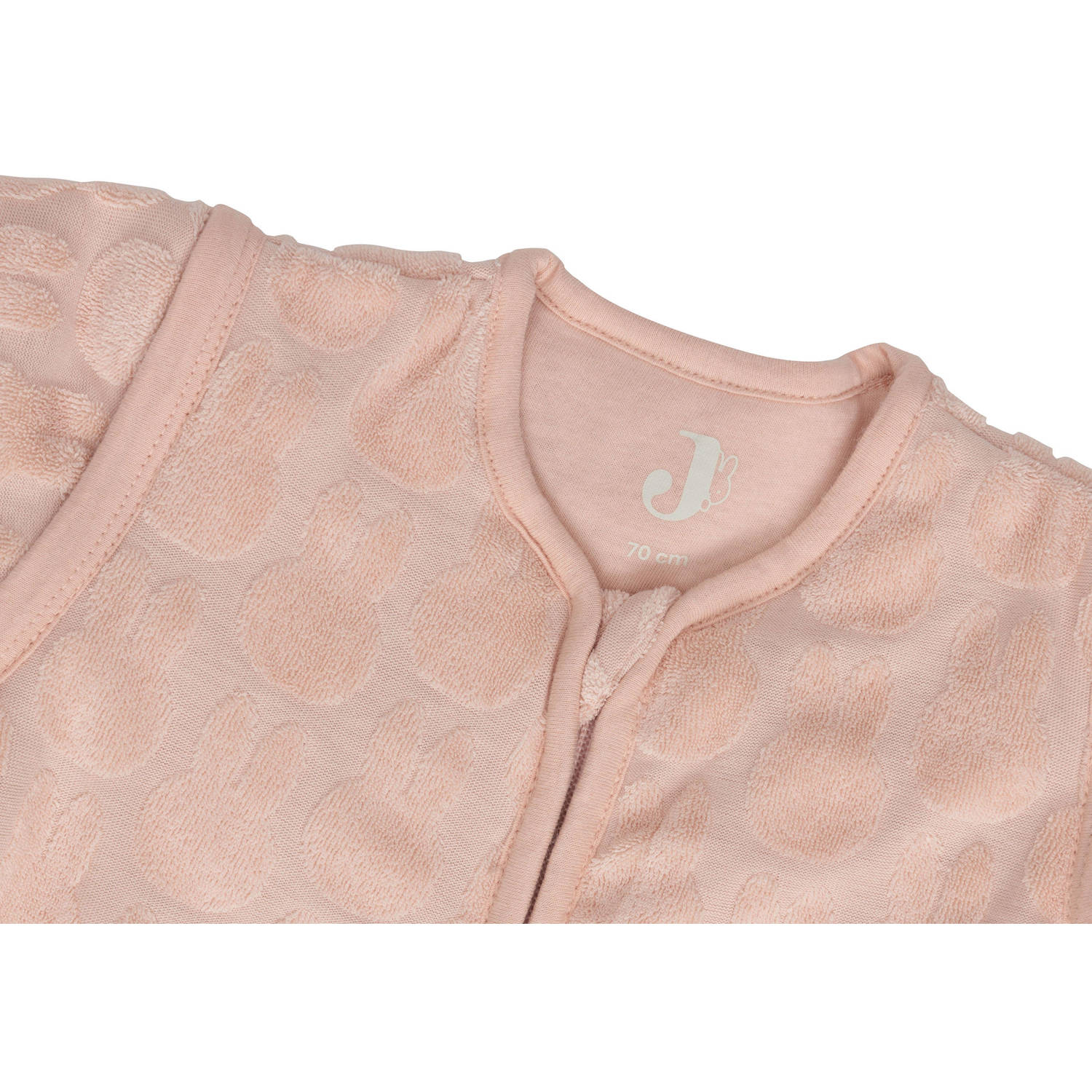 Jollein slaapzak met afritsbare mouw Miffy Jacquard Wild Rose