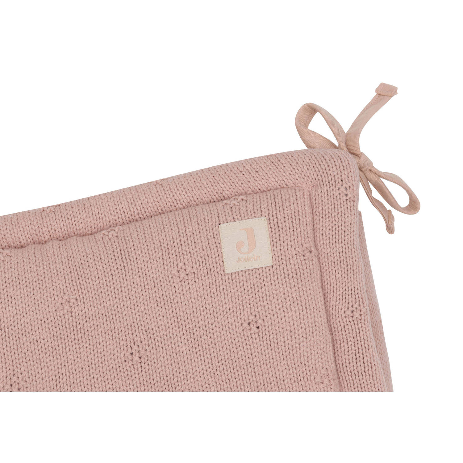 Jollein boxbumper Cosy Knit Wild Rose