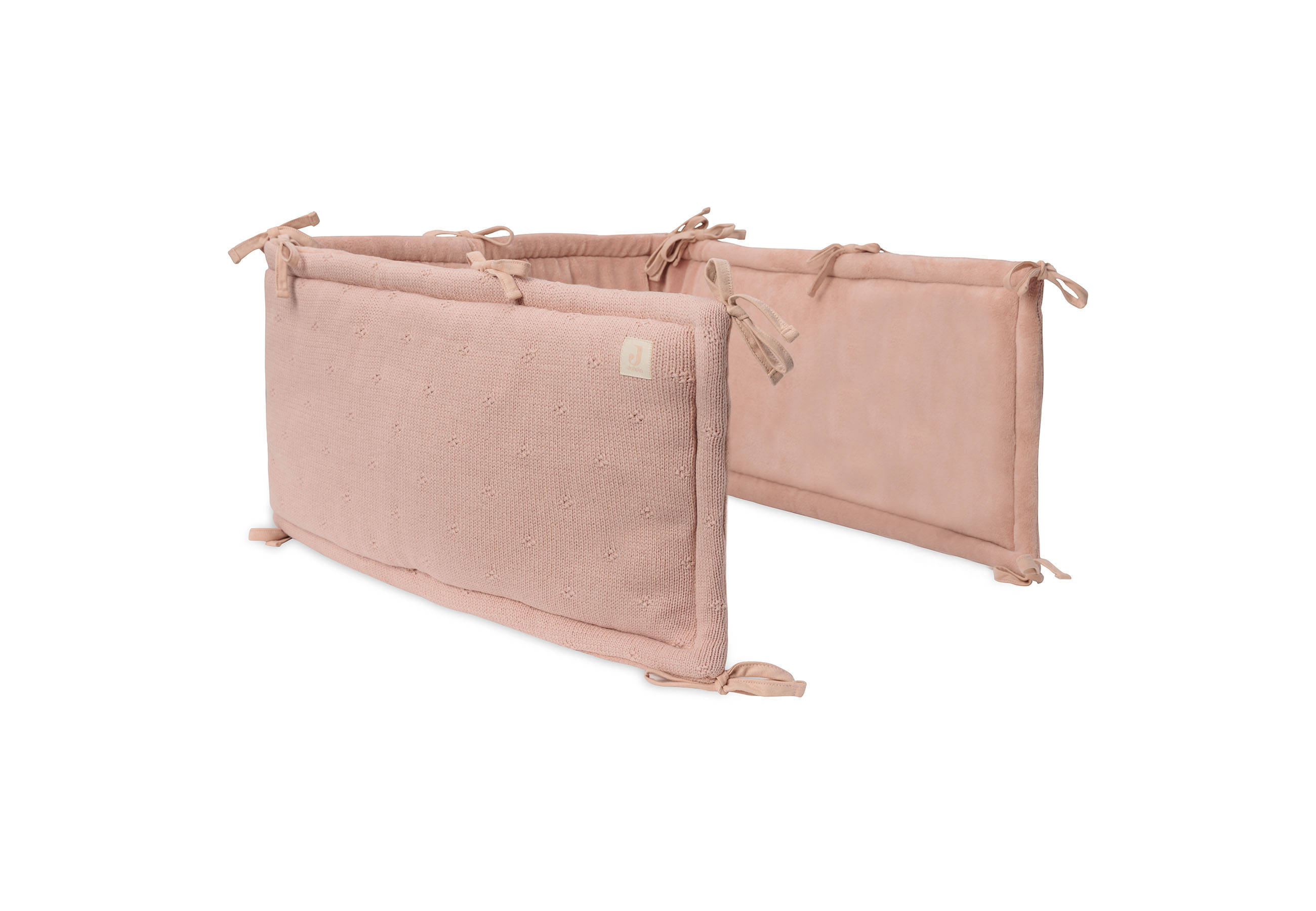 Jollein Wiegdeken 75 x 100 cm Cosy Knit Wild Rose/Velvet