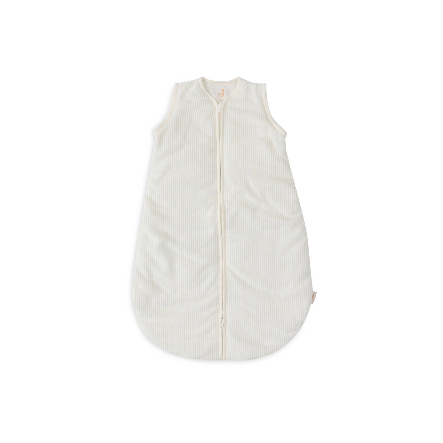 Jollein slaapzak met afritsbare mouw Rib Ivory