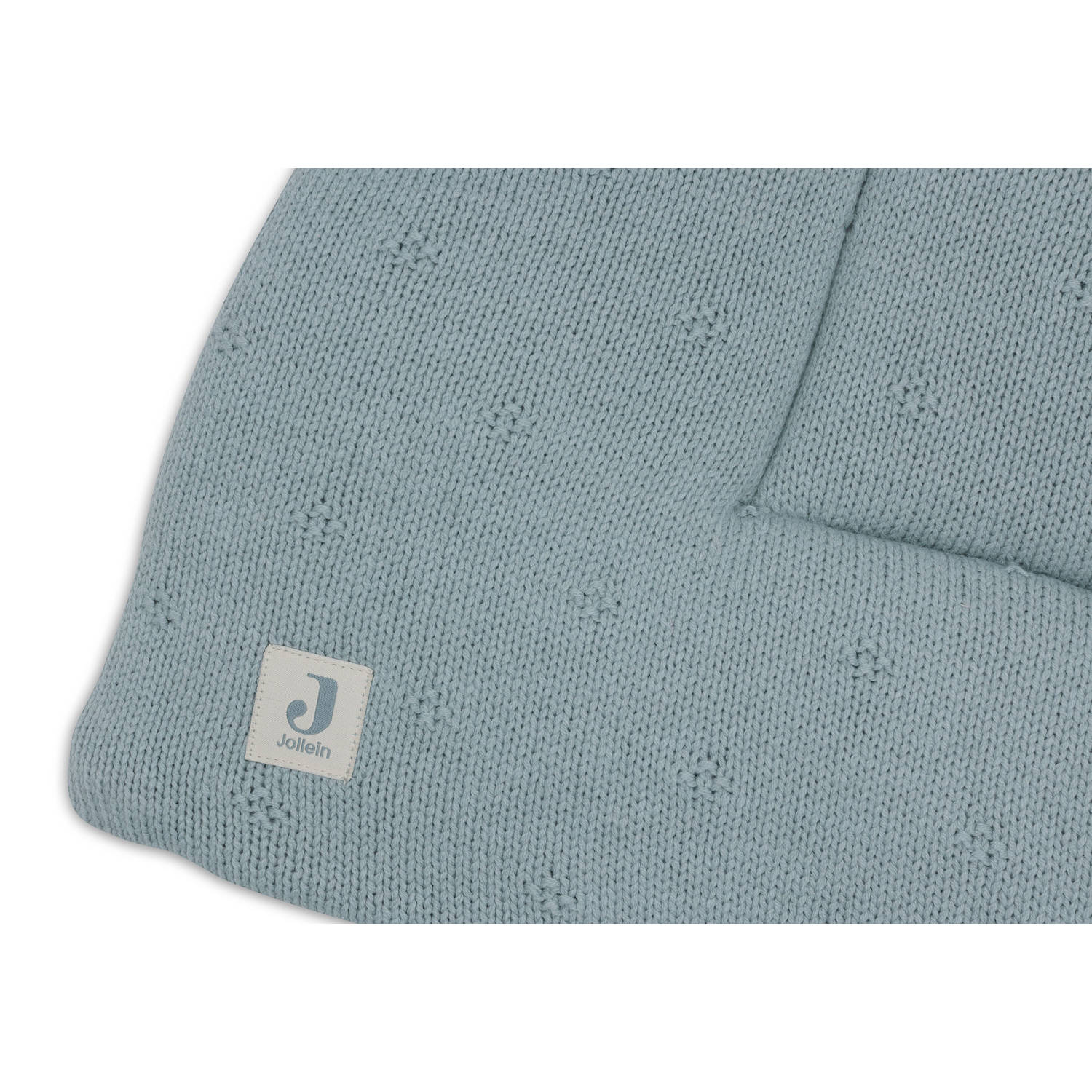 Jollein boxkleed Cosy Knit Sea Green