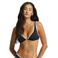 Seafolly Beach Bound voorgevormde bikinitop zwart/ecru
