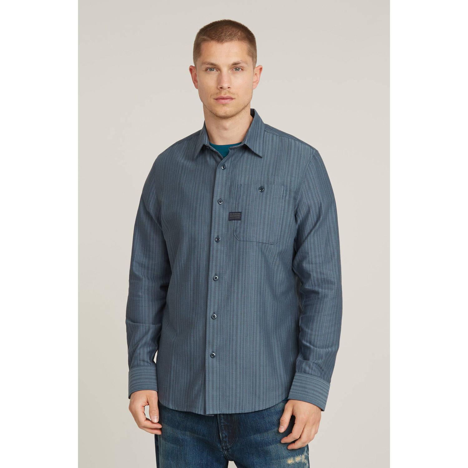 G-Star RAW Bristum 2.0 Slim Shirt Meerkleurig Heren