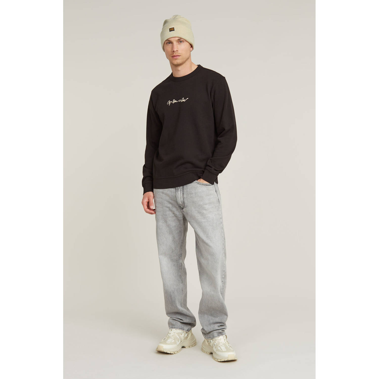G-STAR sweater zwart