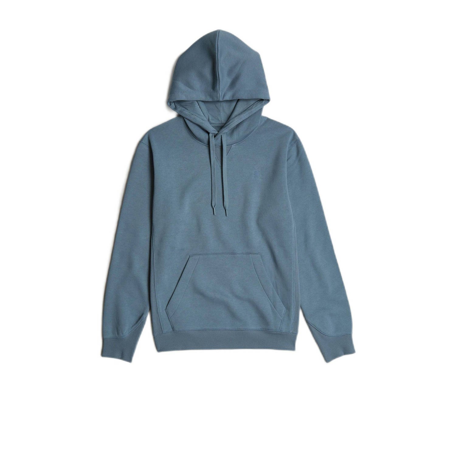 G-Star RAW Premium Core Hoodie Midden blauw Heren