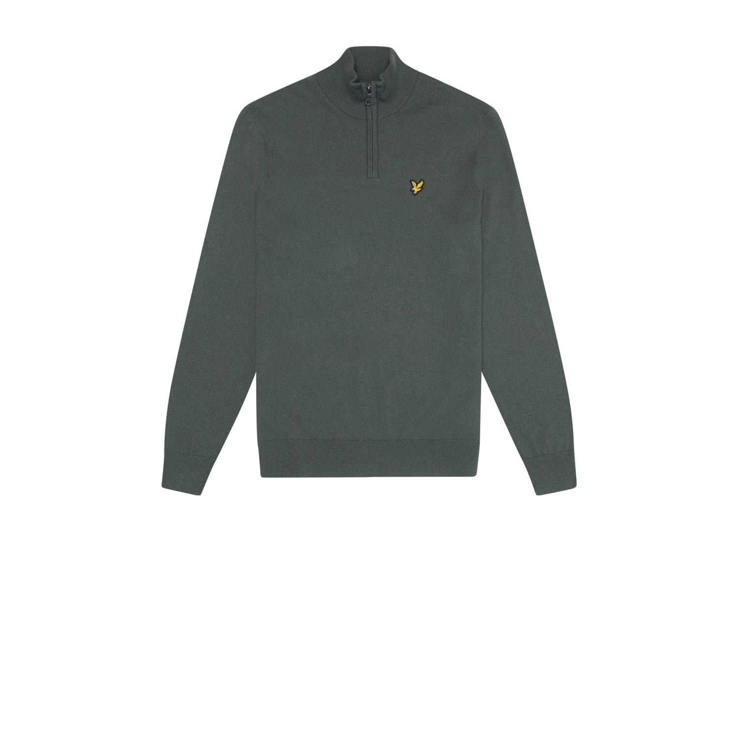 Lyle & Scott wol gebreide trui groen