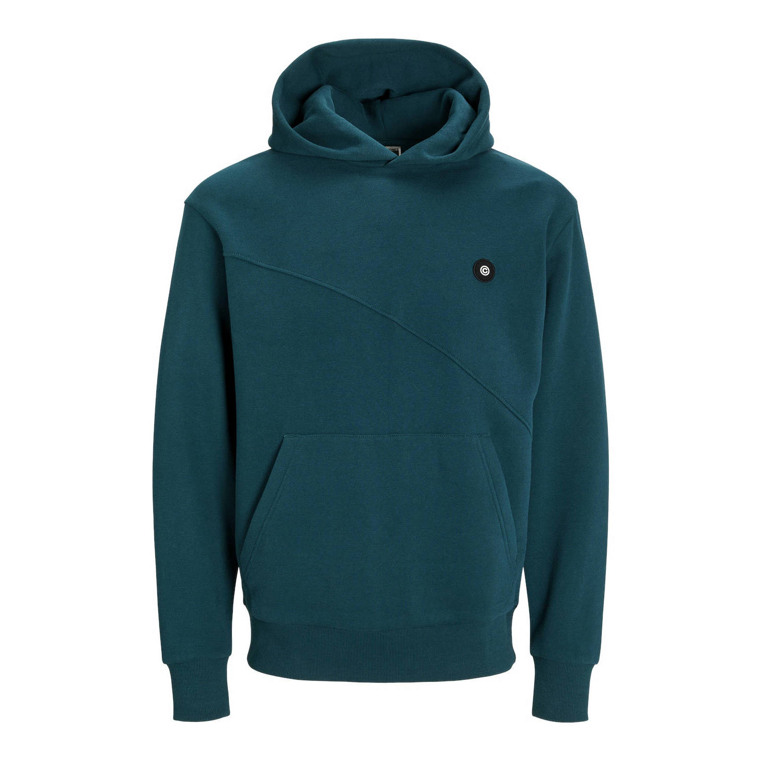 JACK & JONES CORE hoodie petrol