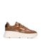 Poelman Jana chunky leren sneakers brons