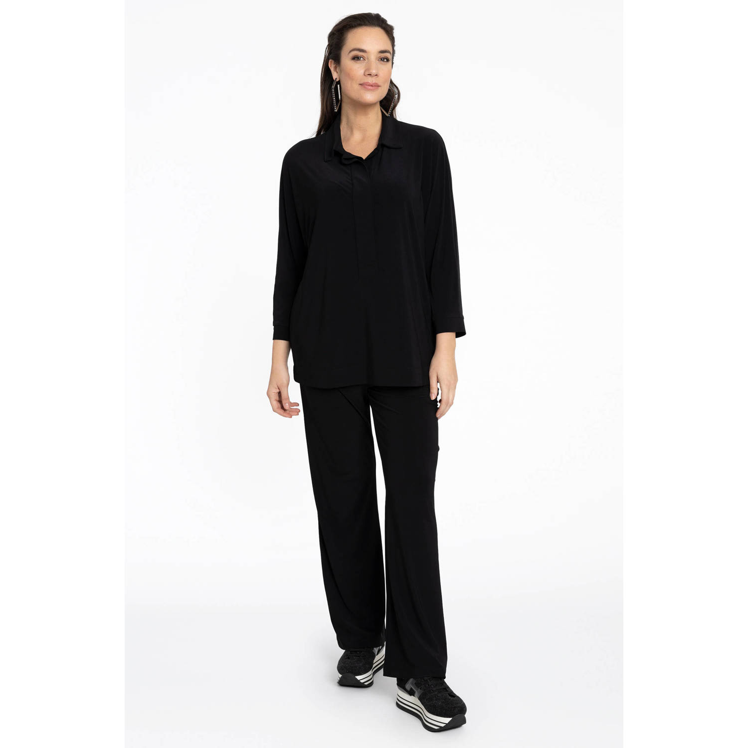 YOEK blouse zwart