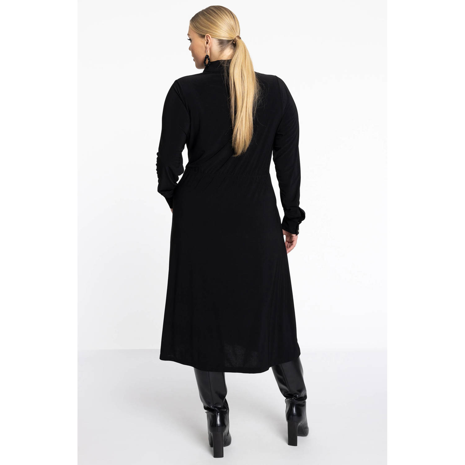 YOEK blousejurk DOLCE zwart