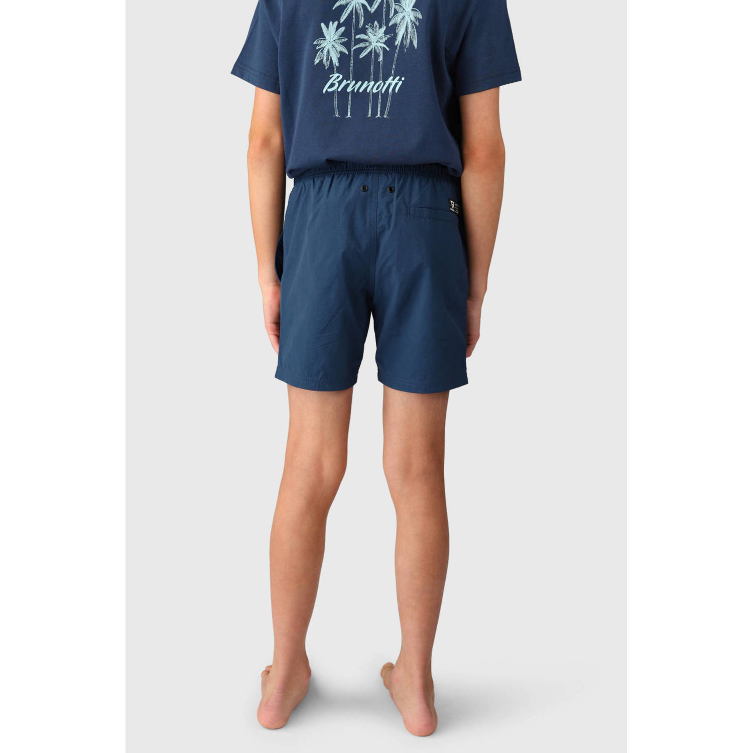 Brunotti zwemshort Hestey donkerblauw