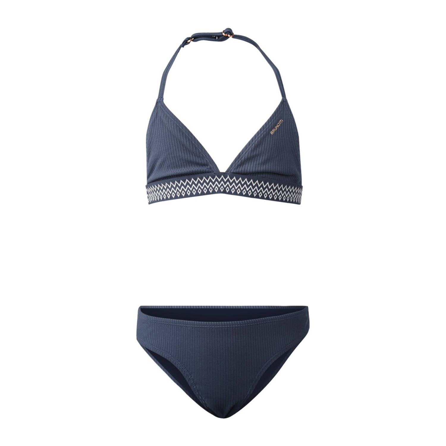 Brunotti triangel bikini Nelle donkerblauw