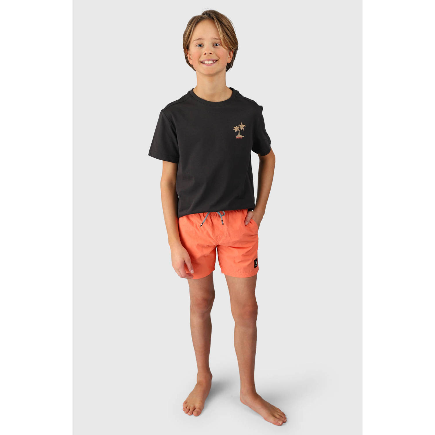 Brunotti zwemshort Hestey oranje
