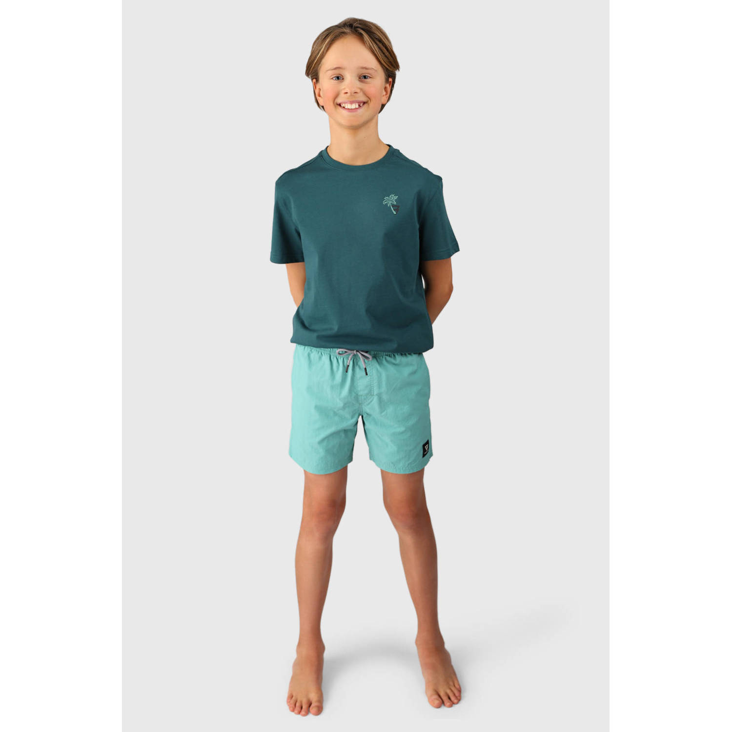 Brunotti zwemshort Hestey turquoise