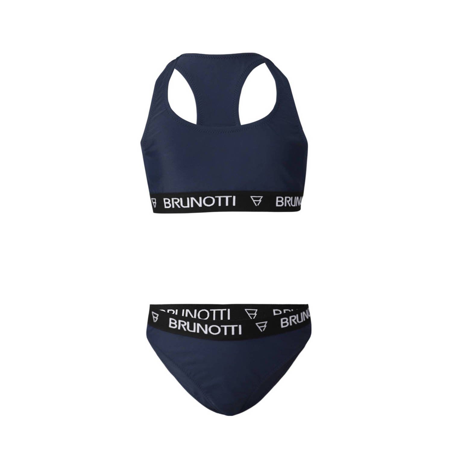 Brunotti crop bikini Jazzy donkerblauw