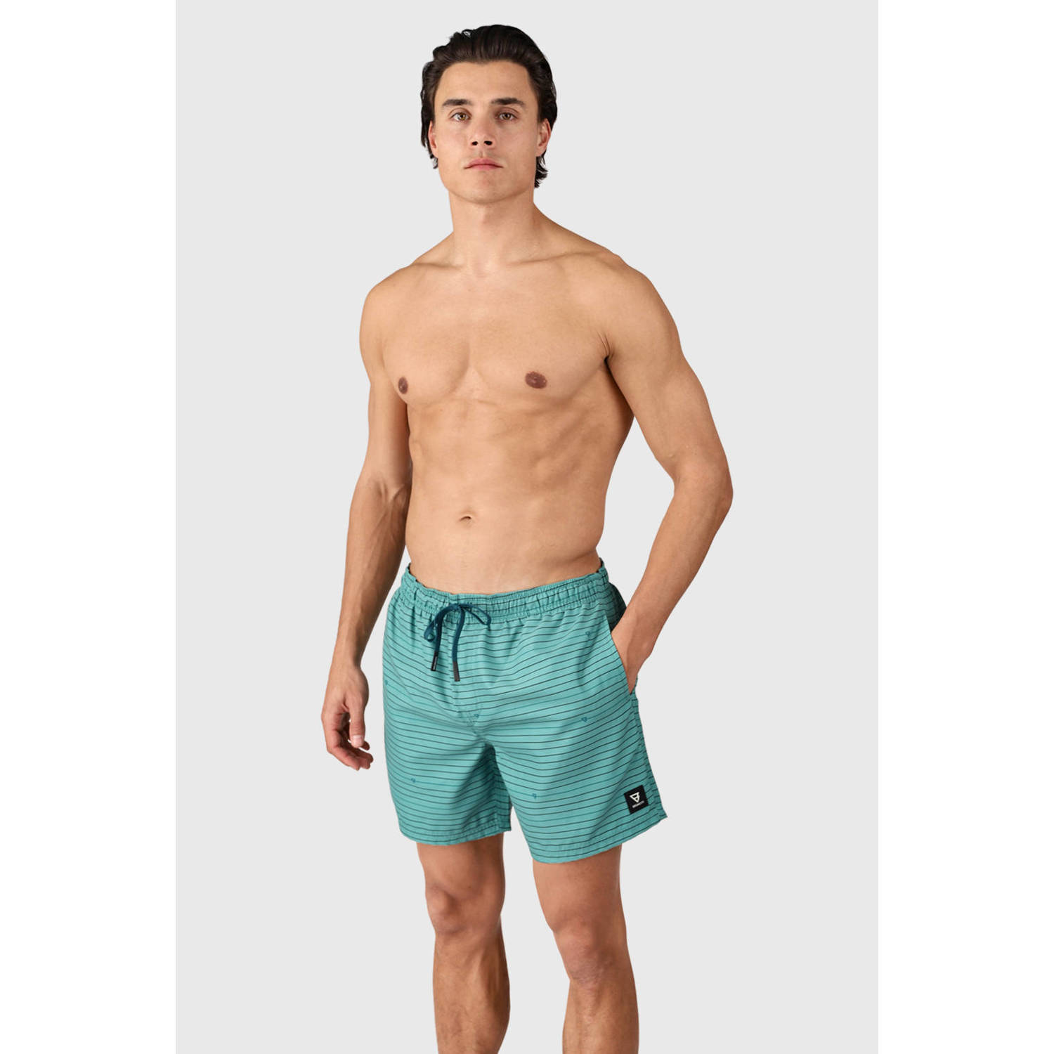 Brunotti zwemshort Cester turquoise