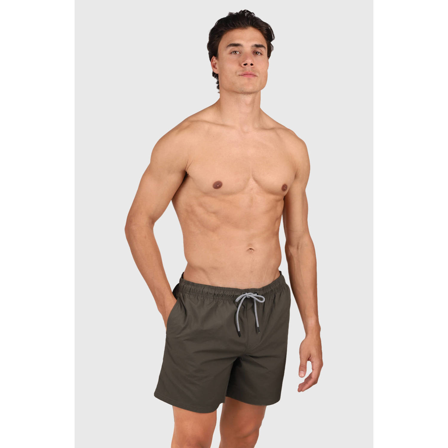 Brunotti zwemshort Hester donkergroen