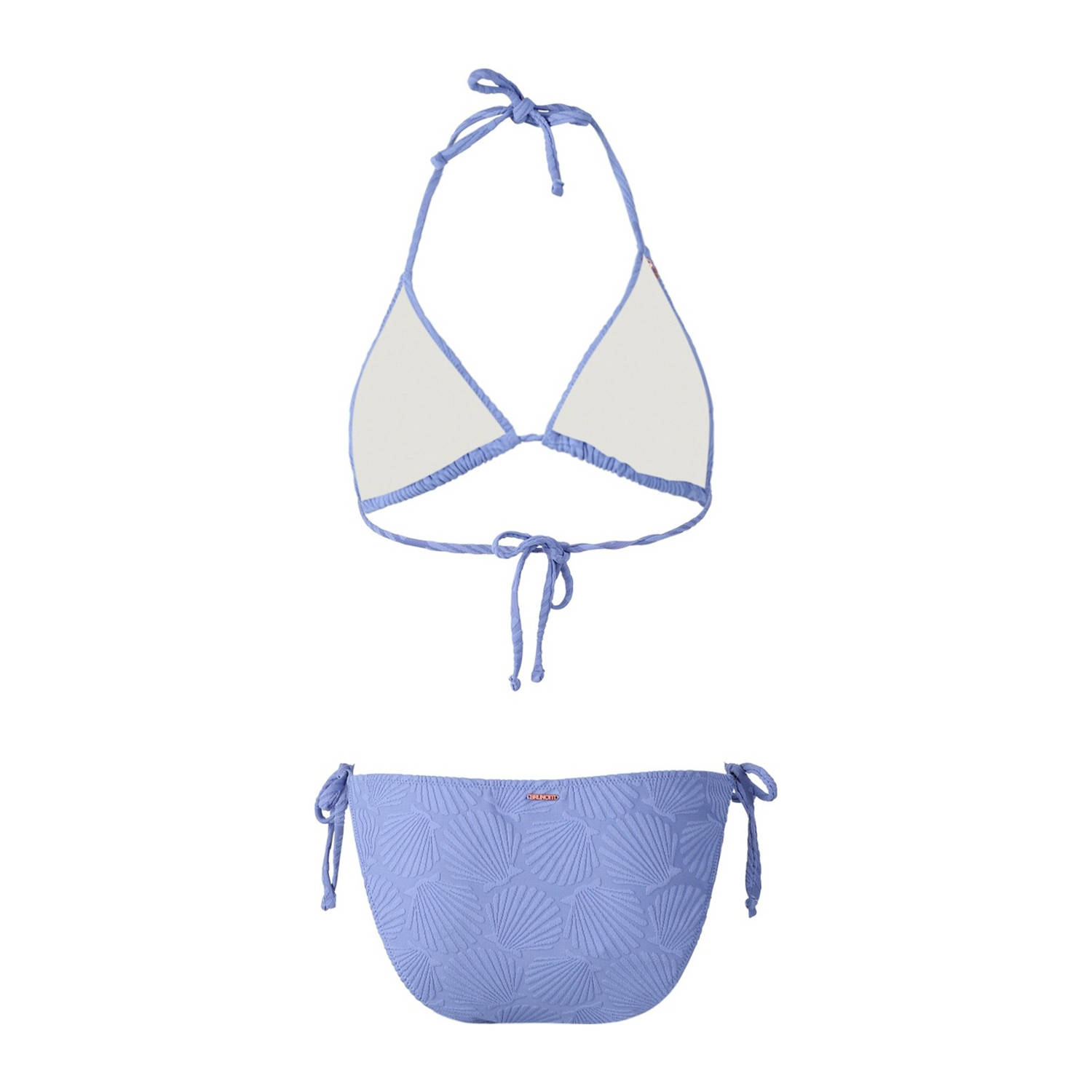 Brunotti voorgevormde triangel bikini Lolly blauw
