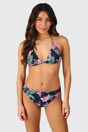 bikinibroekje Nolina donkerblauw/roze
