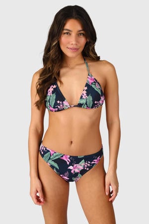 bikinibroekje Nolina donkerblauw/roze