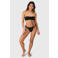 Brunotti voorgevormde strapless bandeau bikinitop Suus zwart