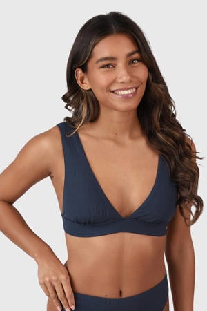 voorgevormde bikinitop Forte donkerblauw