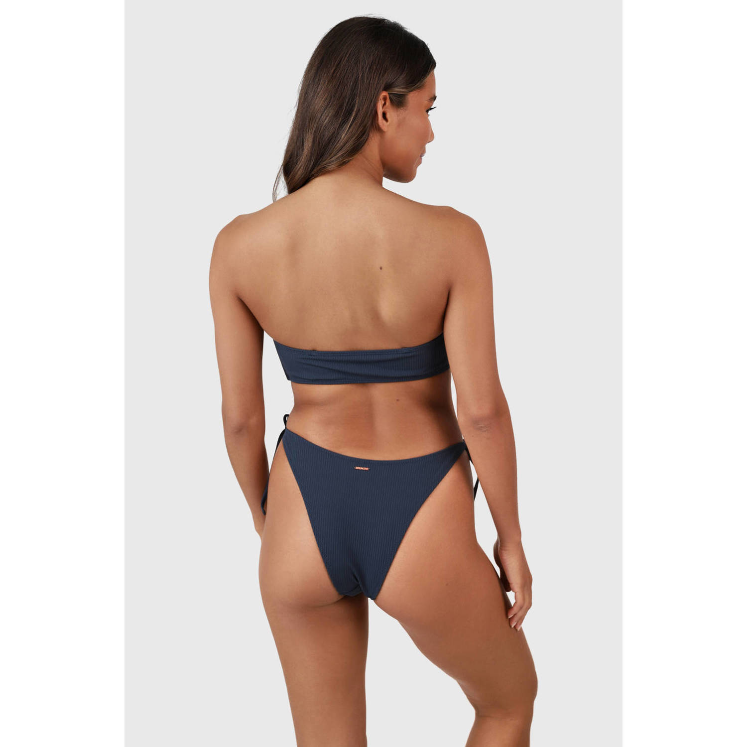 Brunotti strik bikinibroekje Elly donkerblauw