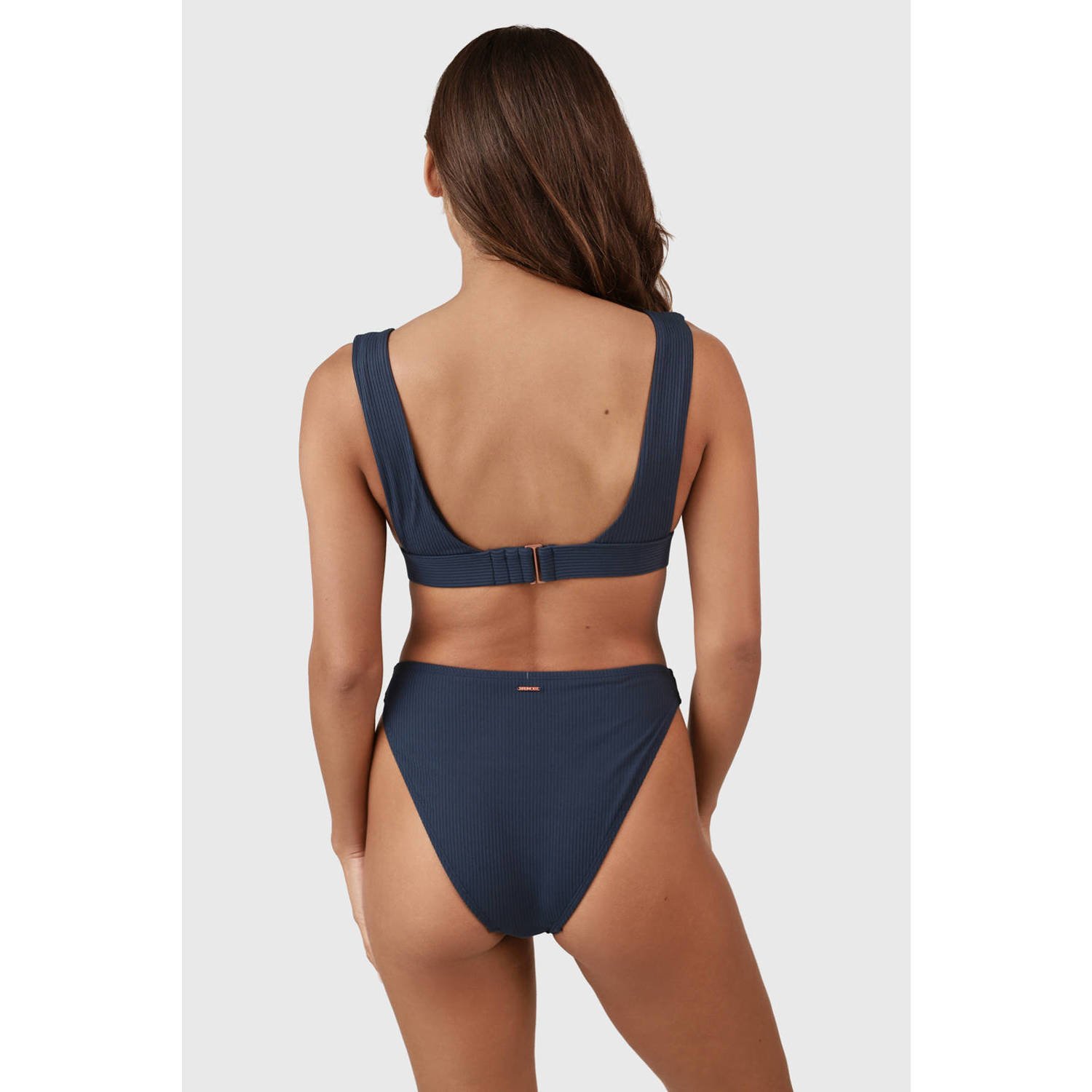 Brunotti brazilian bikinibroekje Flores donkerblauw